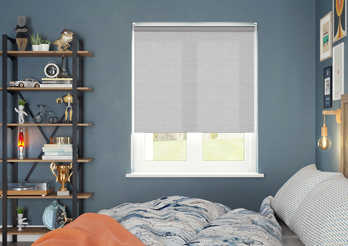 Bamburgh, Silver Breeze - Twist&Fit Roller Blind - Image 3